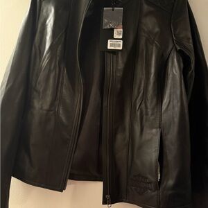Harley-Davidson Black Leather Jacket